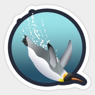 Emperor penguin Sticker